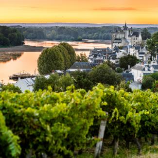 Montsoreau village