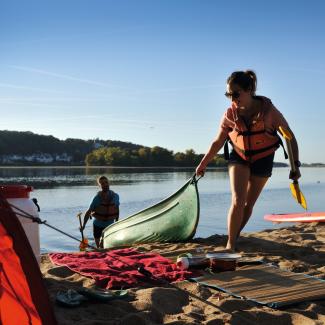 Loire valley canoe