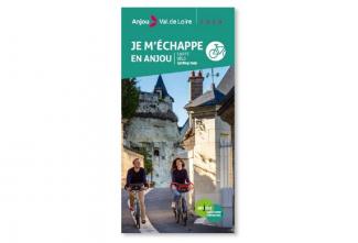 Loire valley cycling map
