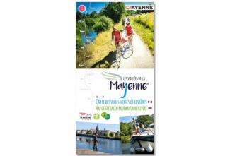Mayenne valleys map
